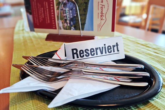 Restaurant Reservierungen neu